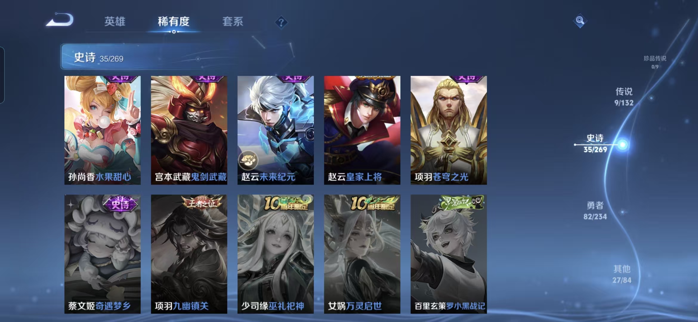 WZQM4101937王者荣耀账号详情图9