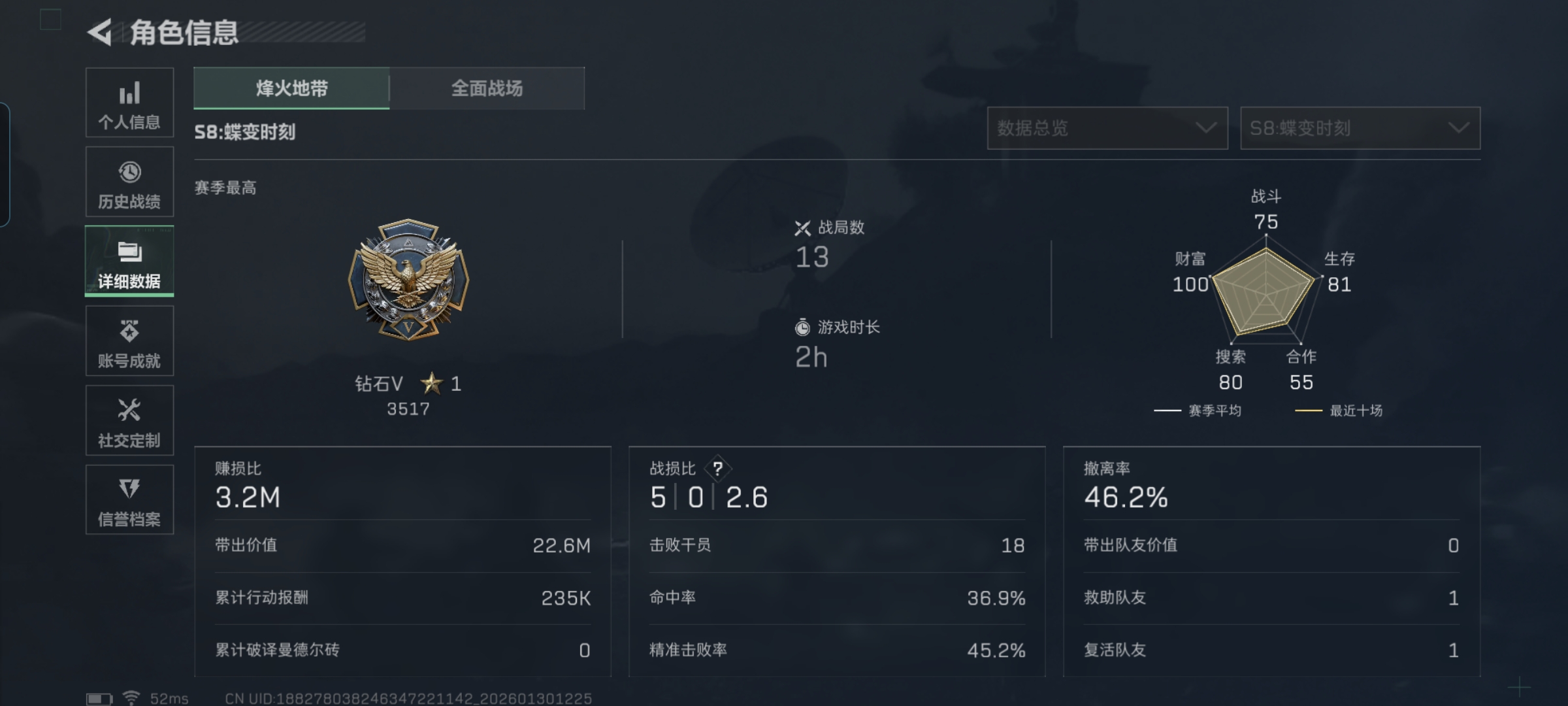 SJZQM429474三角洲行动账号详情图4 SJZQM429474三角洲行动账号详情图4