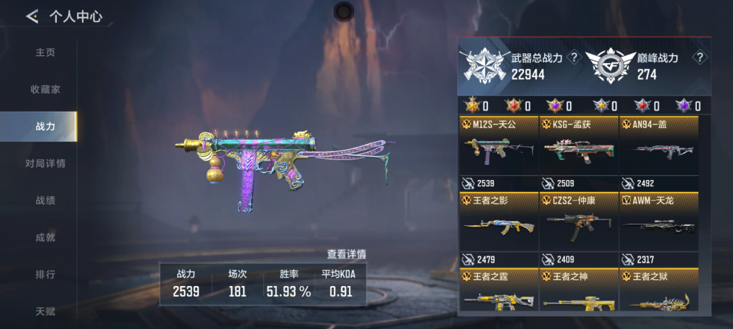 CFMQM48523枪战王者账号详情图8