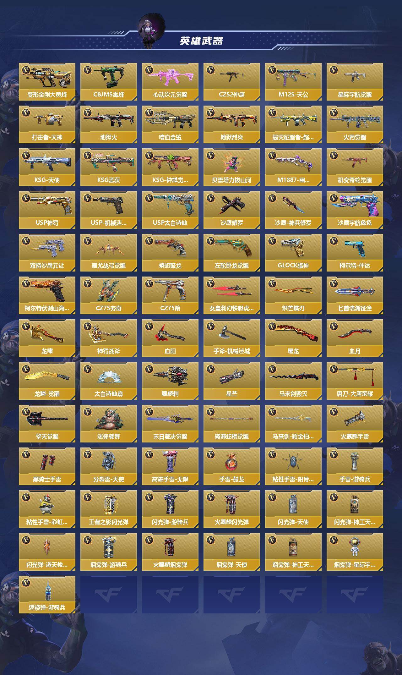 CFMQM48523枪战王者账号详情图4