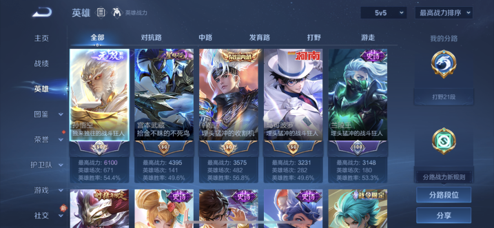 WZCMW4137719王者荣耀账号详情图5