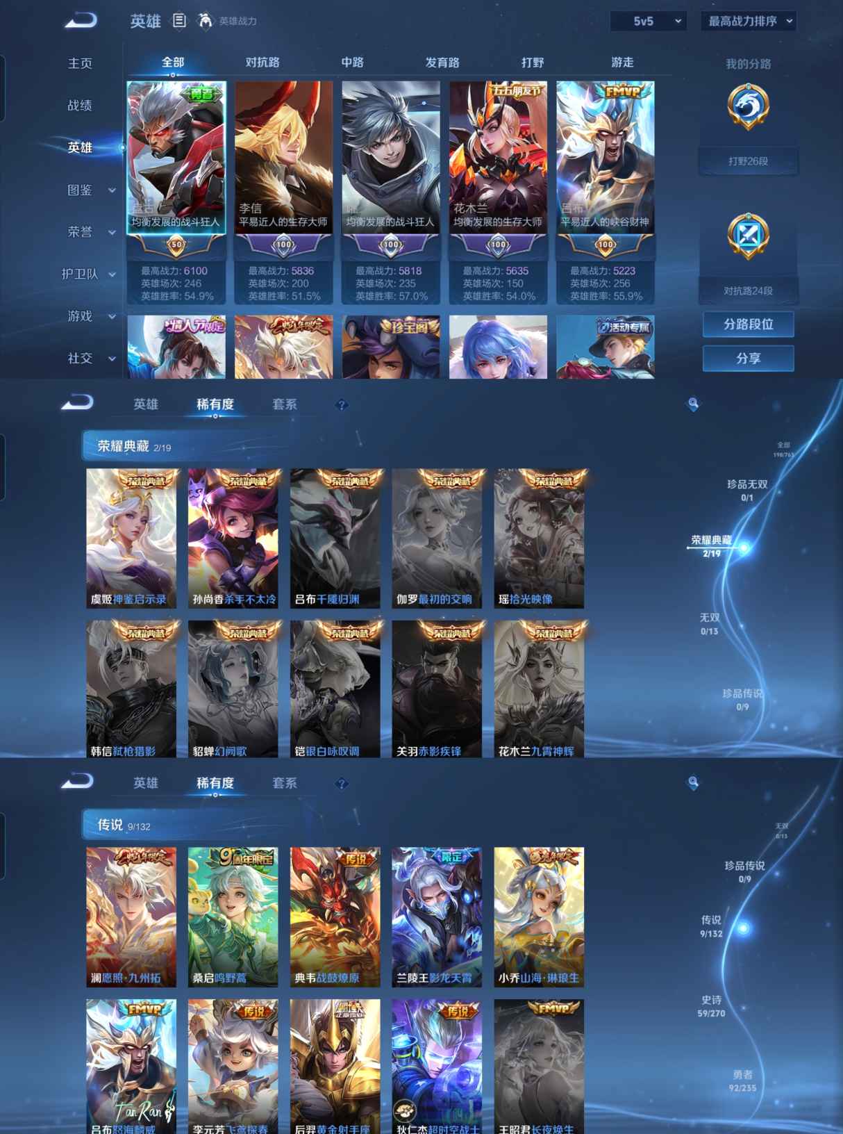 WZCMW4137641王者荣耀账号详情图2