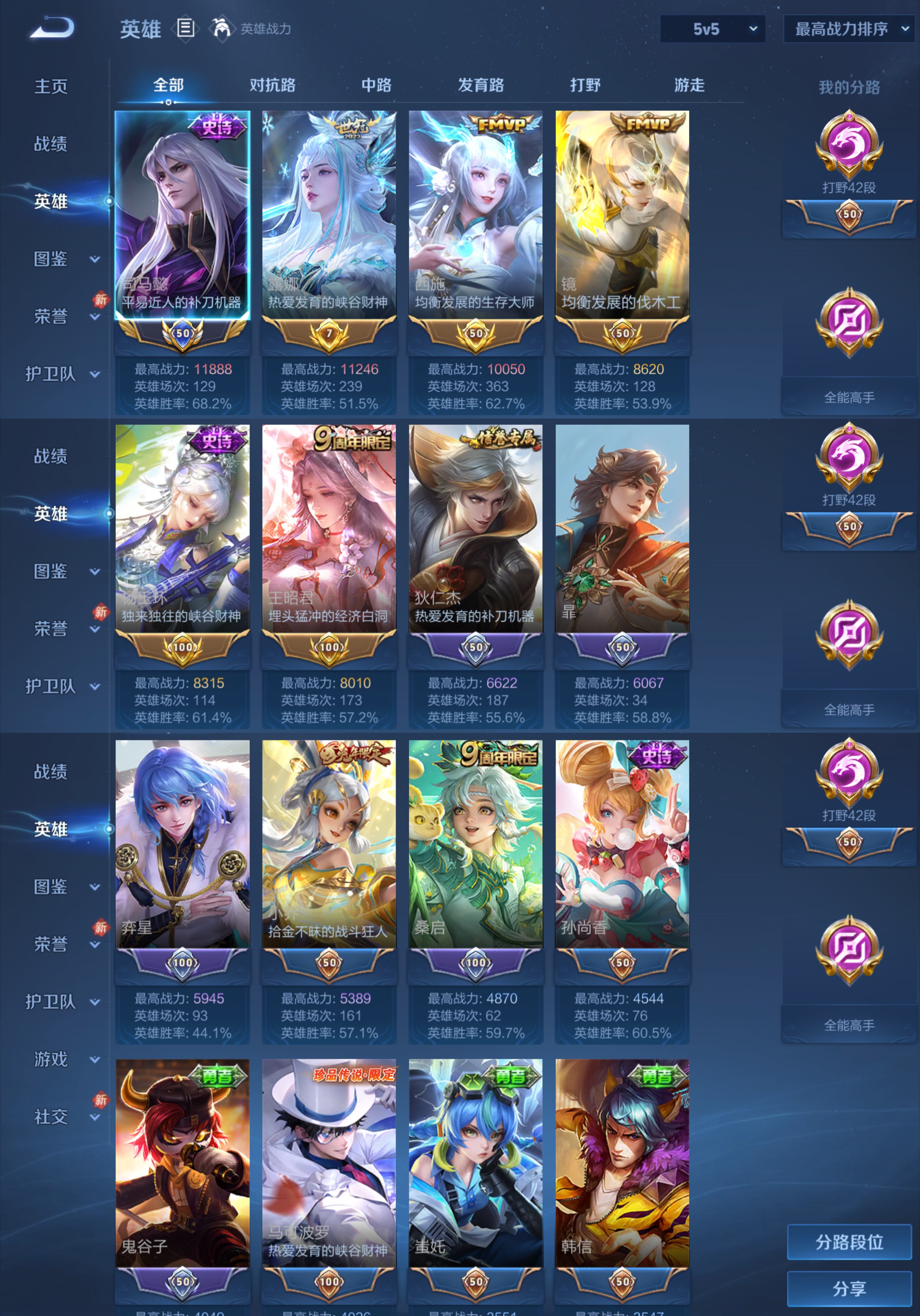 WZCMW4184439王者荣耀账号详情图2