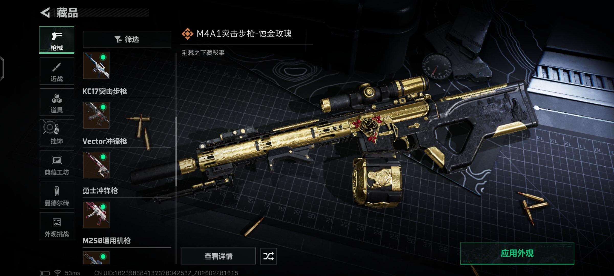 SJZQM457206三角洲行动账号详情图17