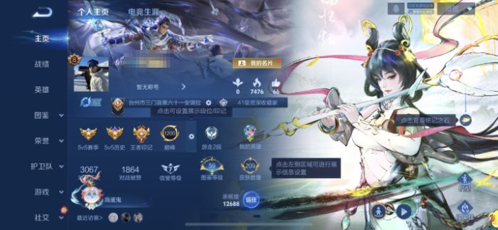 王者荣耀账号苹果QQWLWZ1089【极品女号v8 1典藏 2无双 2珍品 23传说 蛇年一套 精氪女号 27按键 2星