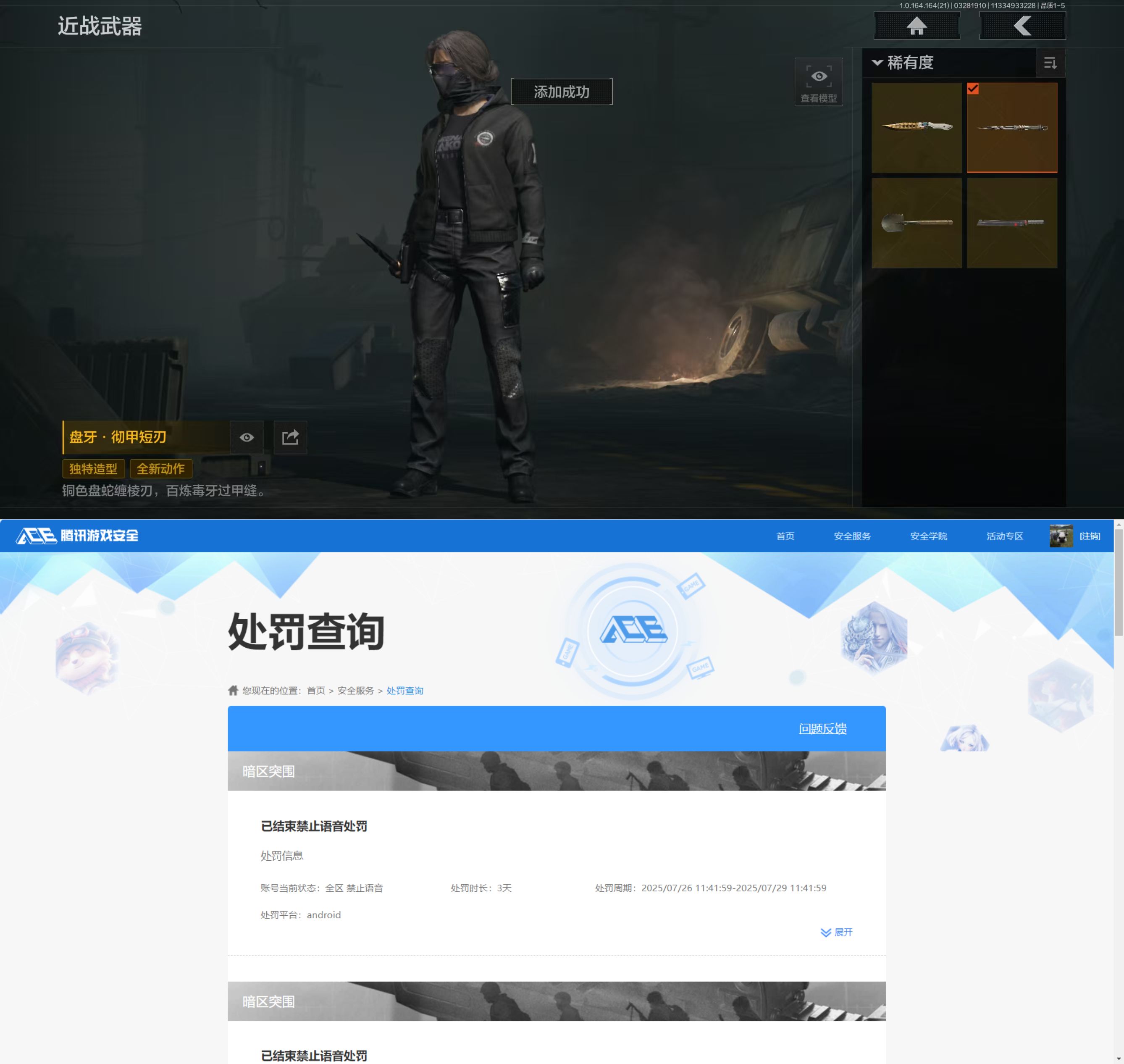 AQQM417279暗区突围账号详情图12