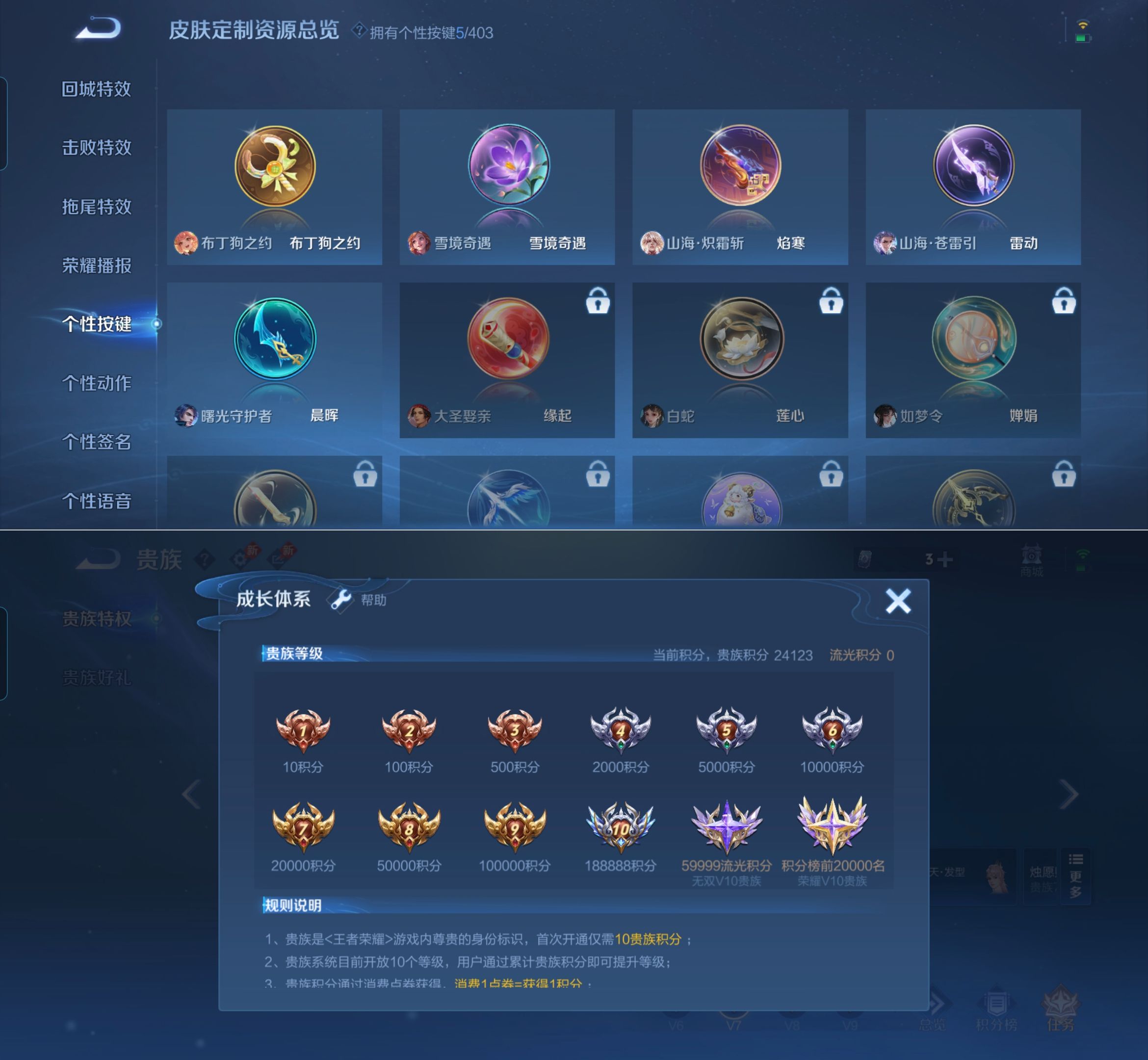 WZQM4285307王者荣耀账号详情图8