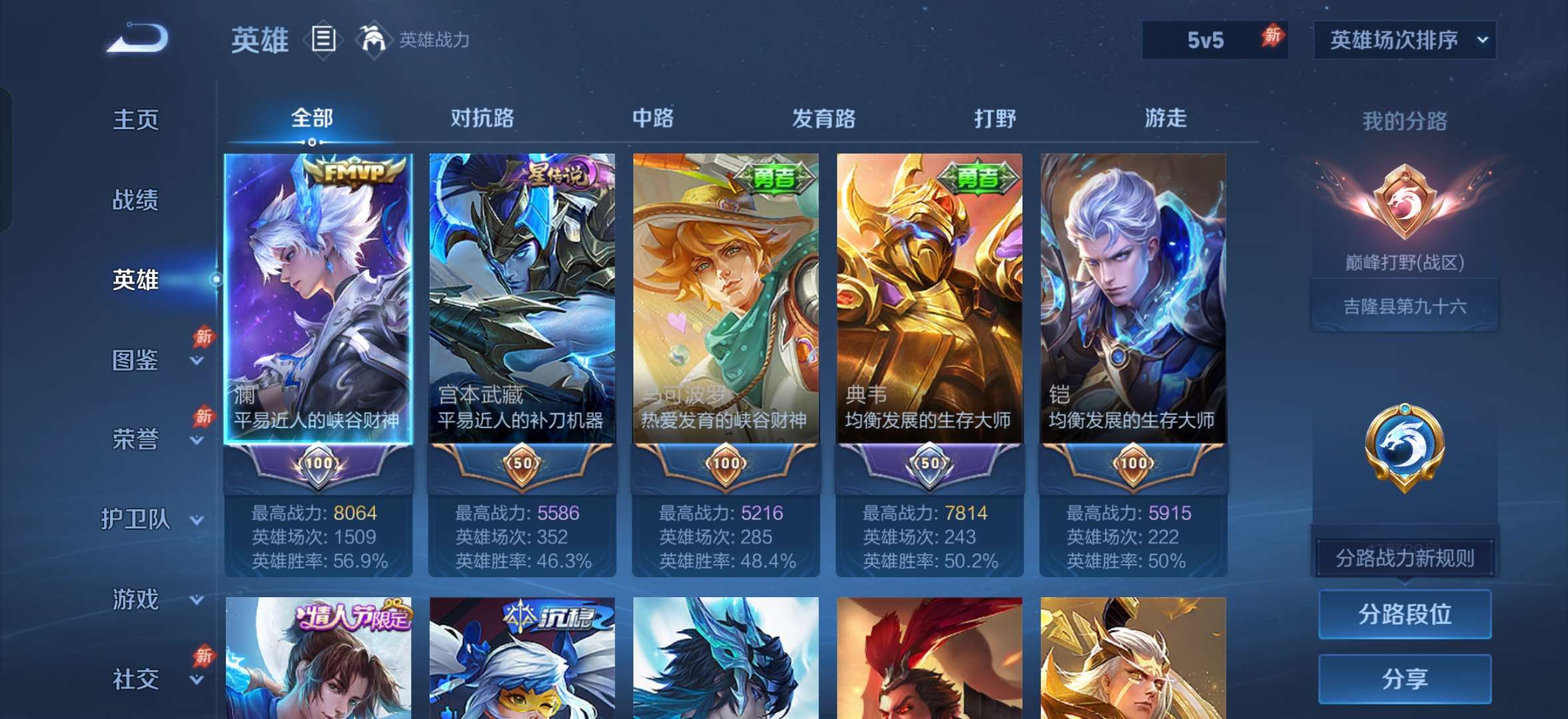 WZQM4288083王者荣耀账号详情图4