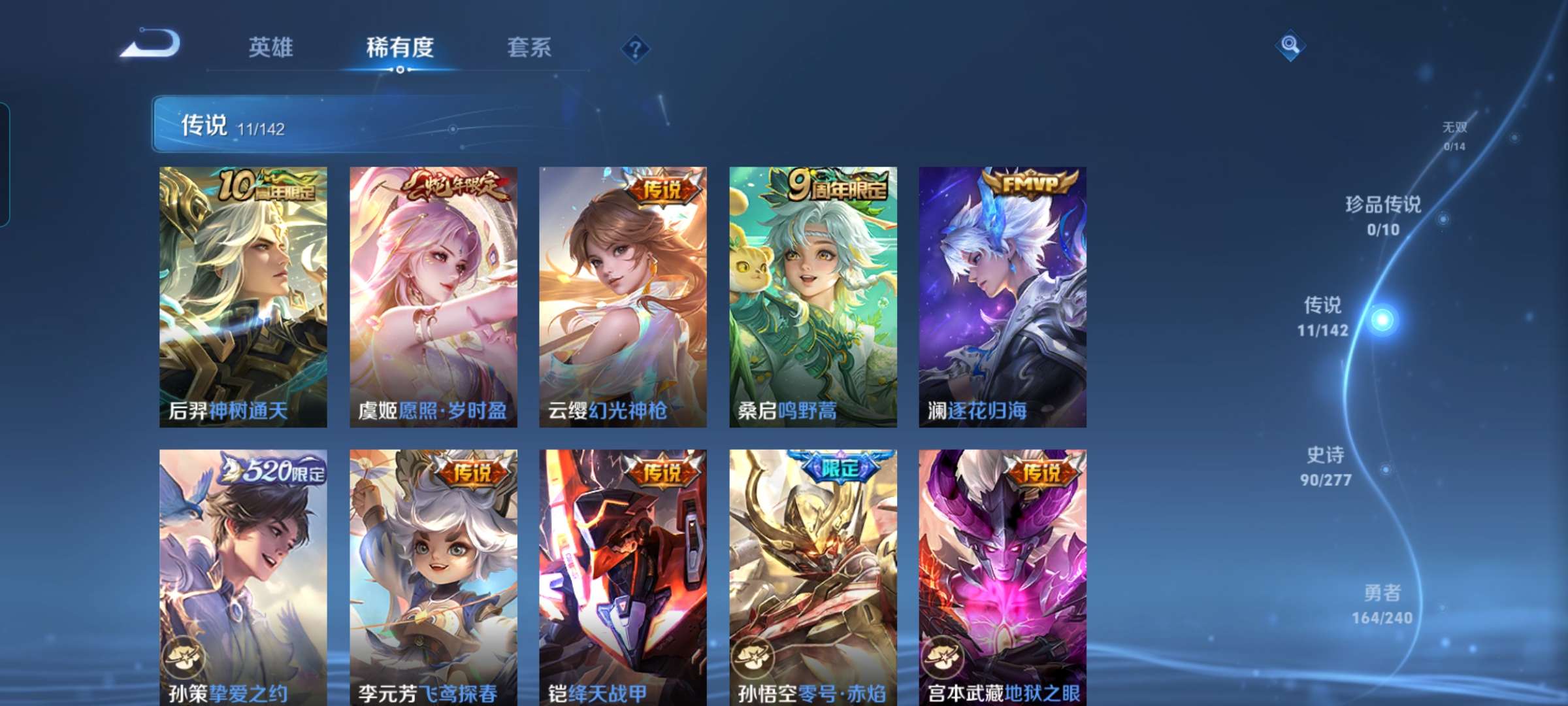 WZQM4291008王者荣耀账号详情图5