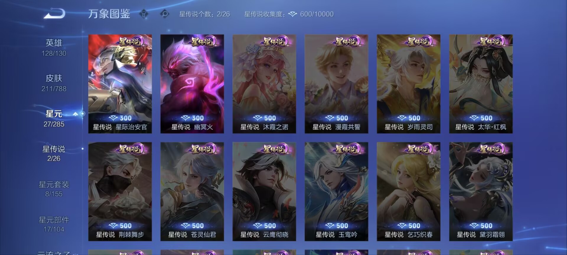 WZQM4320614王者荣耀账号详情图5