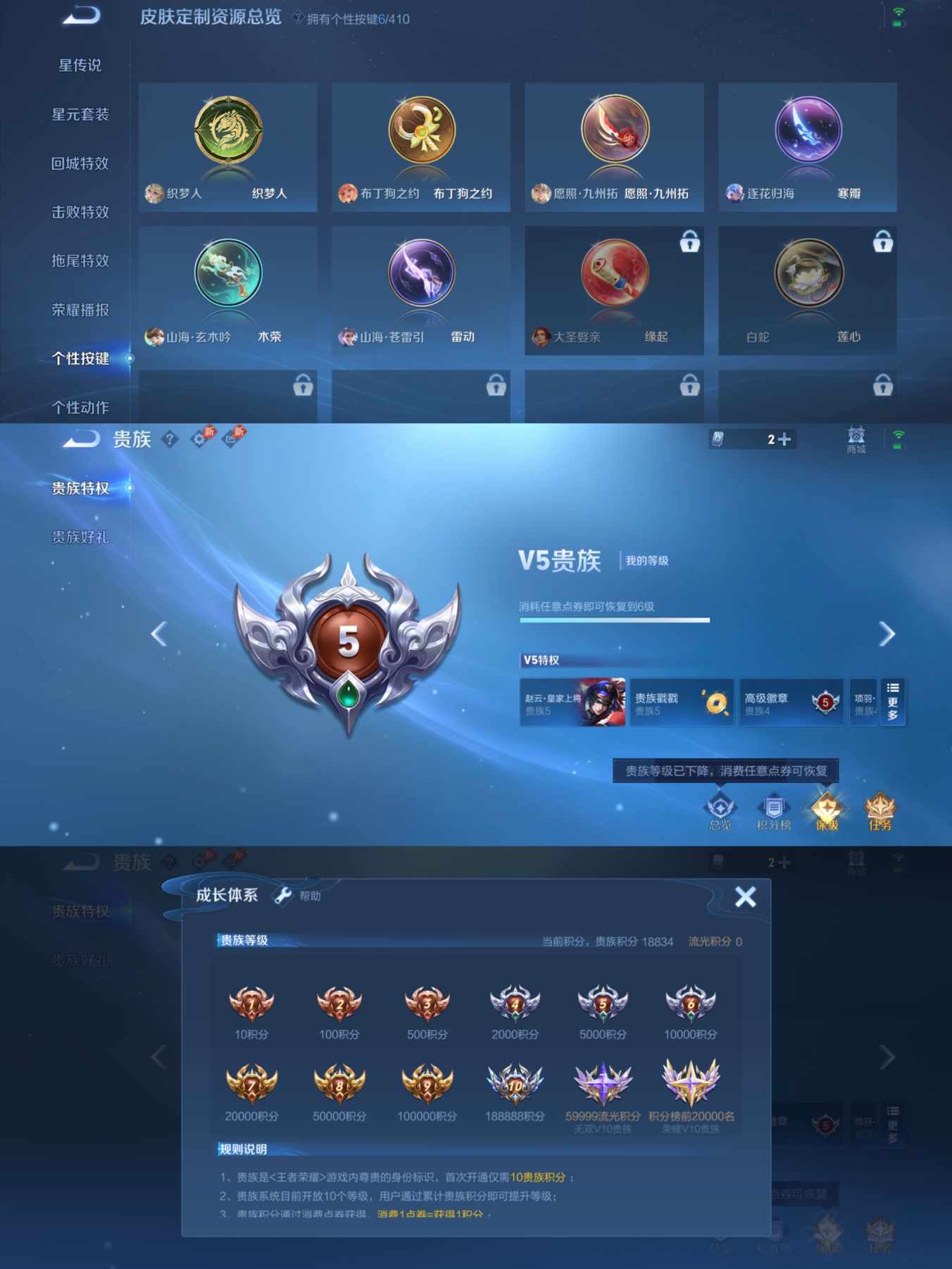 WZQM4342055王者荣耀账号详情图9