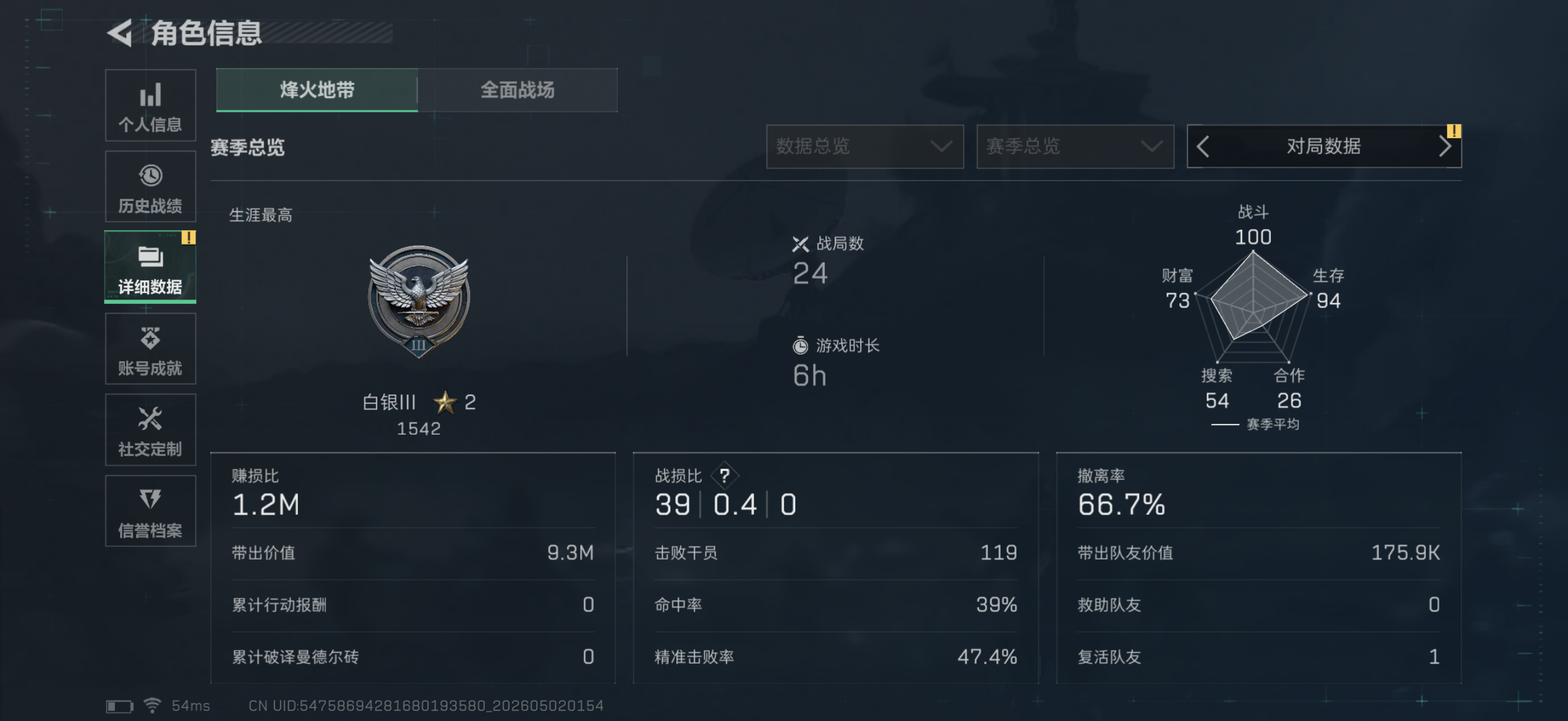 SJZQM4113149三角洲行动账号详情图3