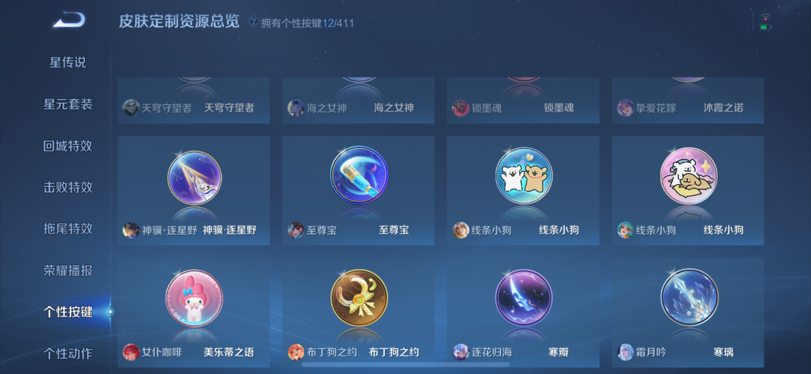 WZQM4377982王者荣耀账号详情图13