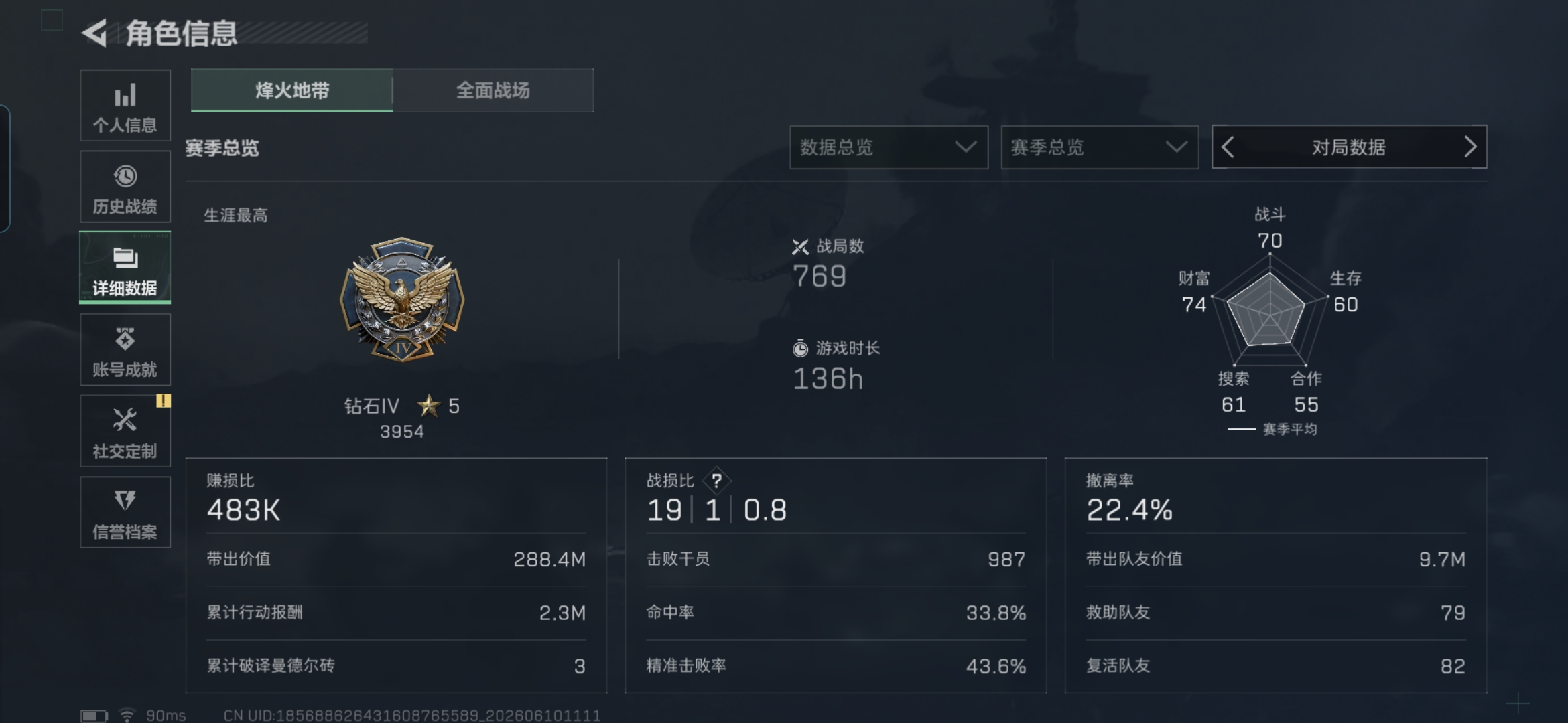 SJZQM4154506三角洲行动账号详情图3 SJZQM4154506三角洲行动账号详情图3