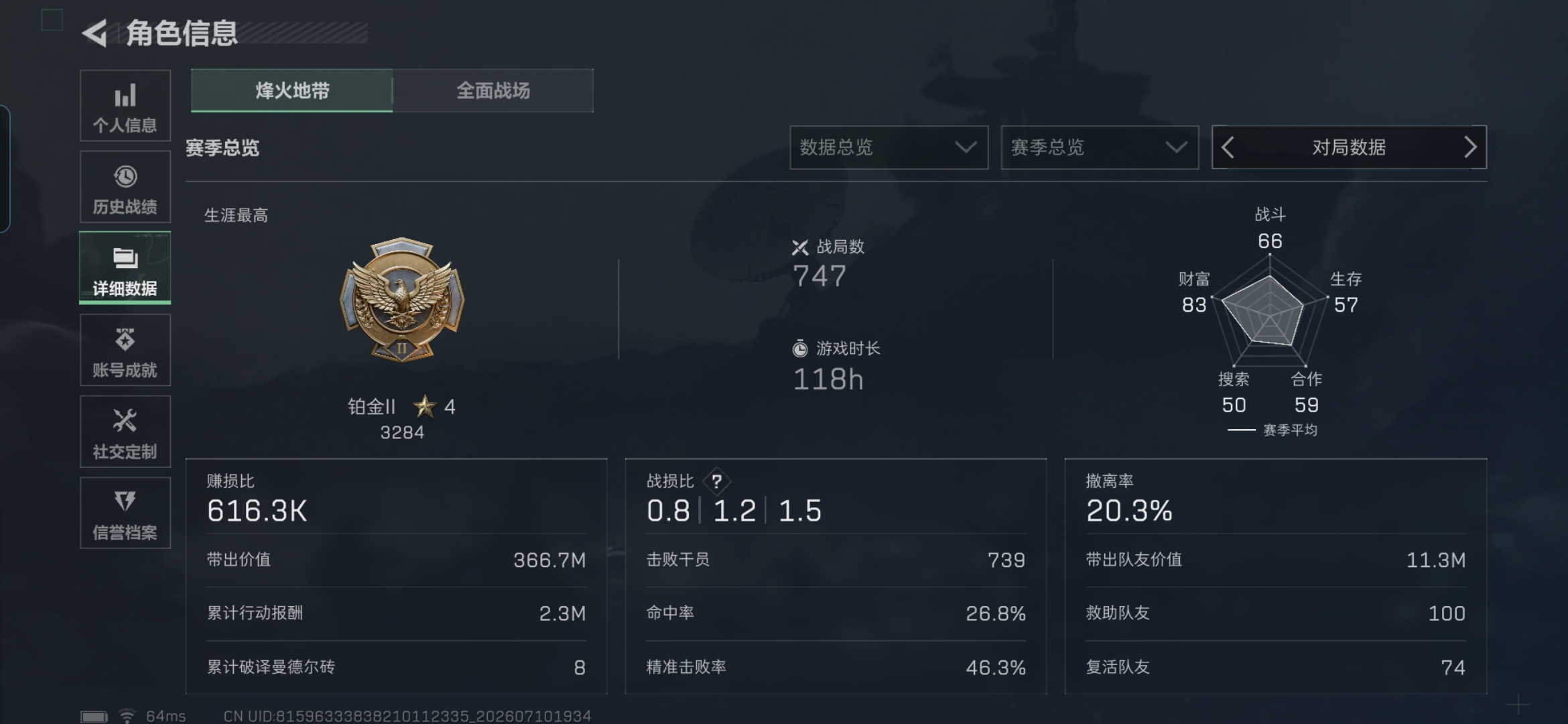 SJZQM4192533三角洲行动账号详情图4 SJZQM4192533三角洲行动账号详情图4