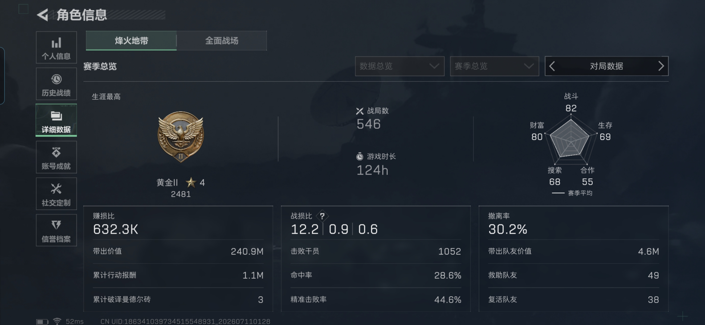 SJZQM4192523三角洲行动账号详情图4 SJZQM4192523三角洲行动账号详情图4