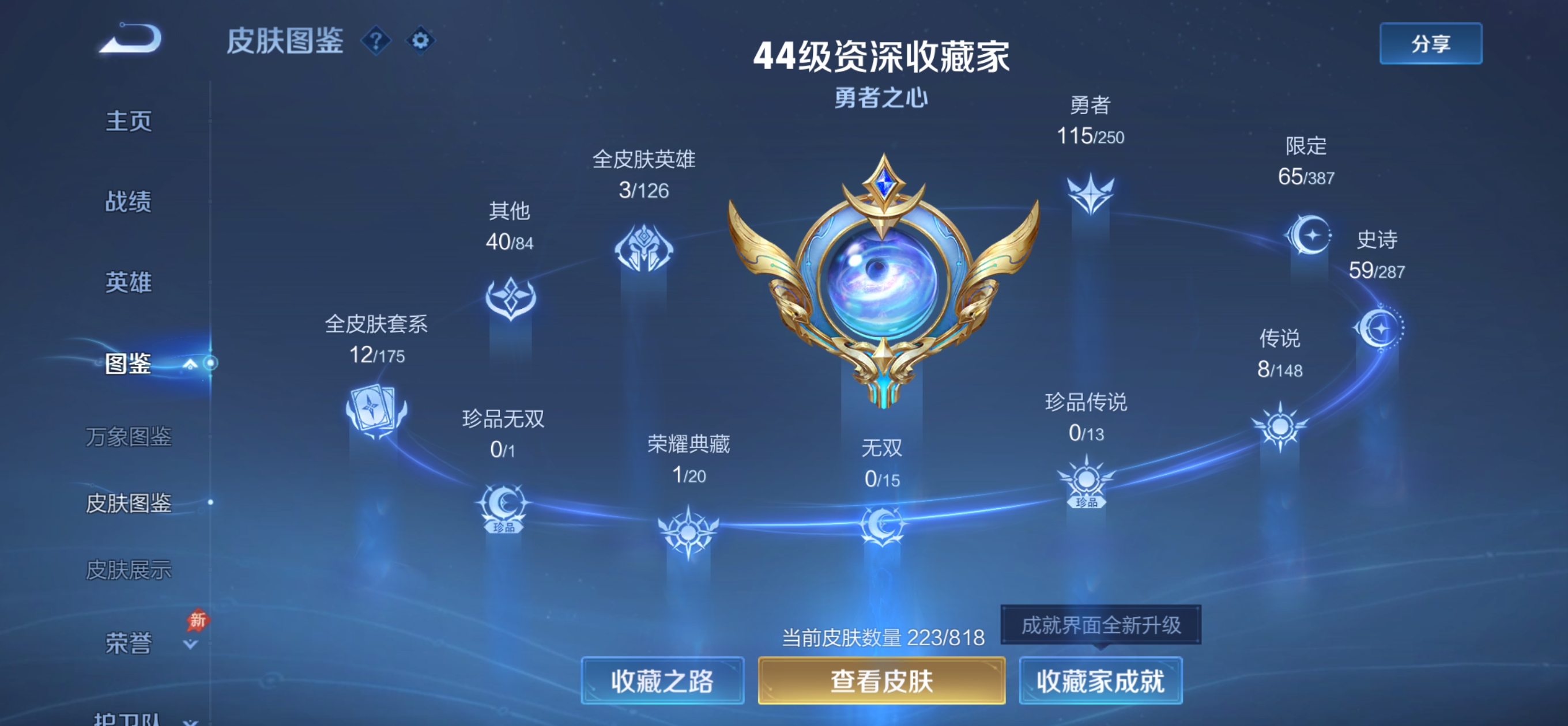 WZQM4561137王者荣耀账号详情图5 WZQM4561137王者荣耀账号详情图5