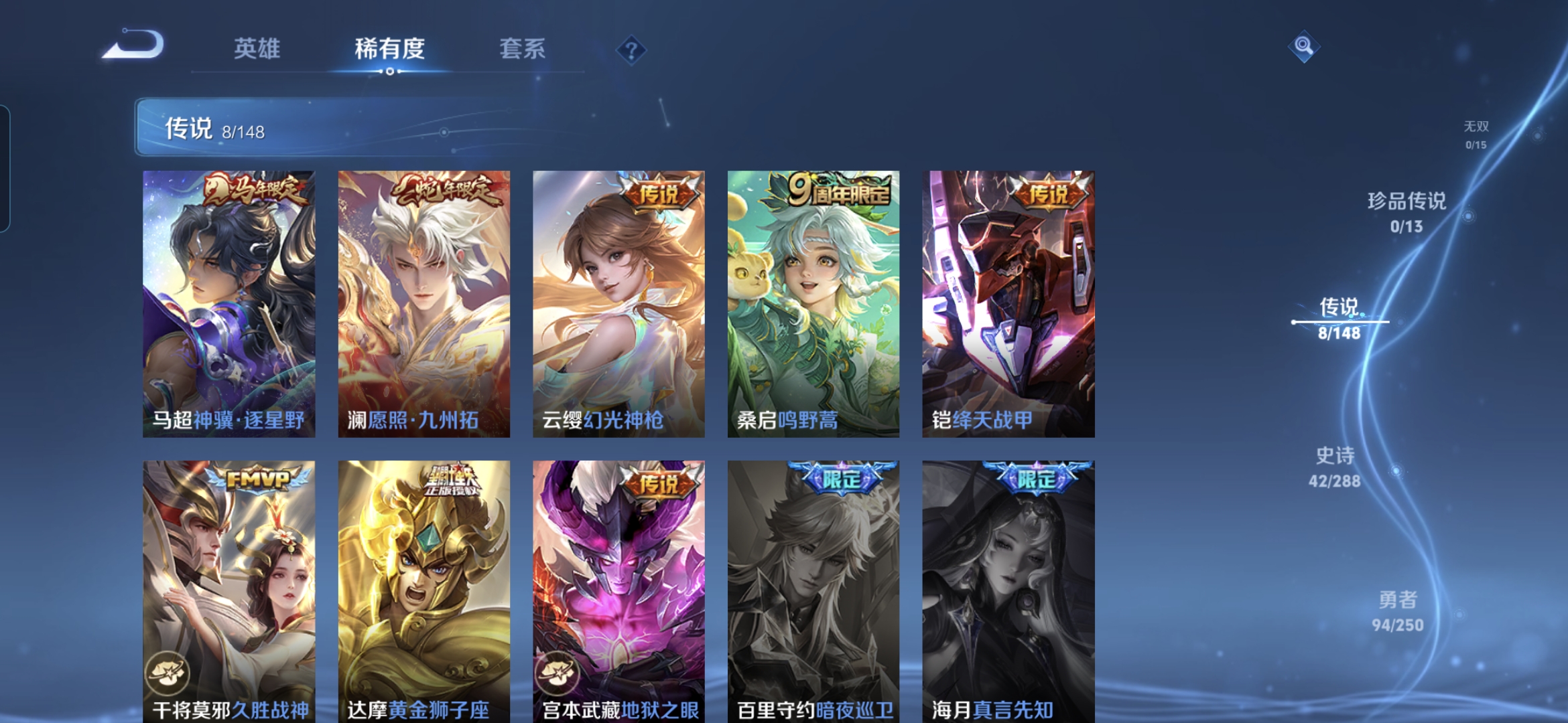WZMMN4599382王者荣耀账号详情图4 WZMMN4599382王者荣耀账号详情图4