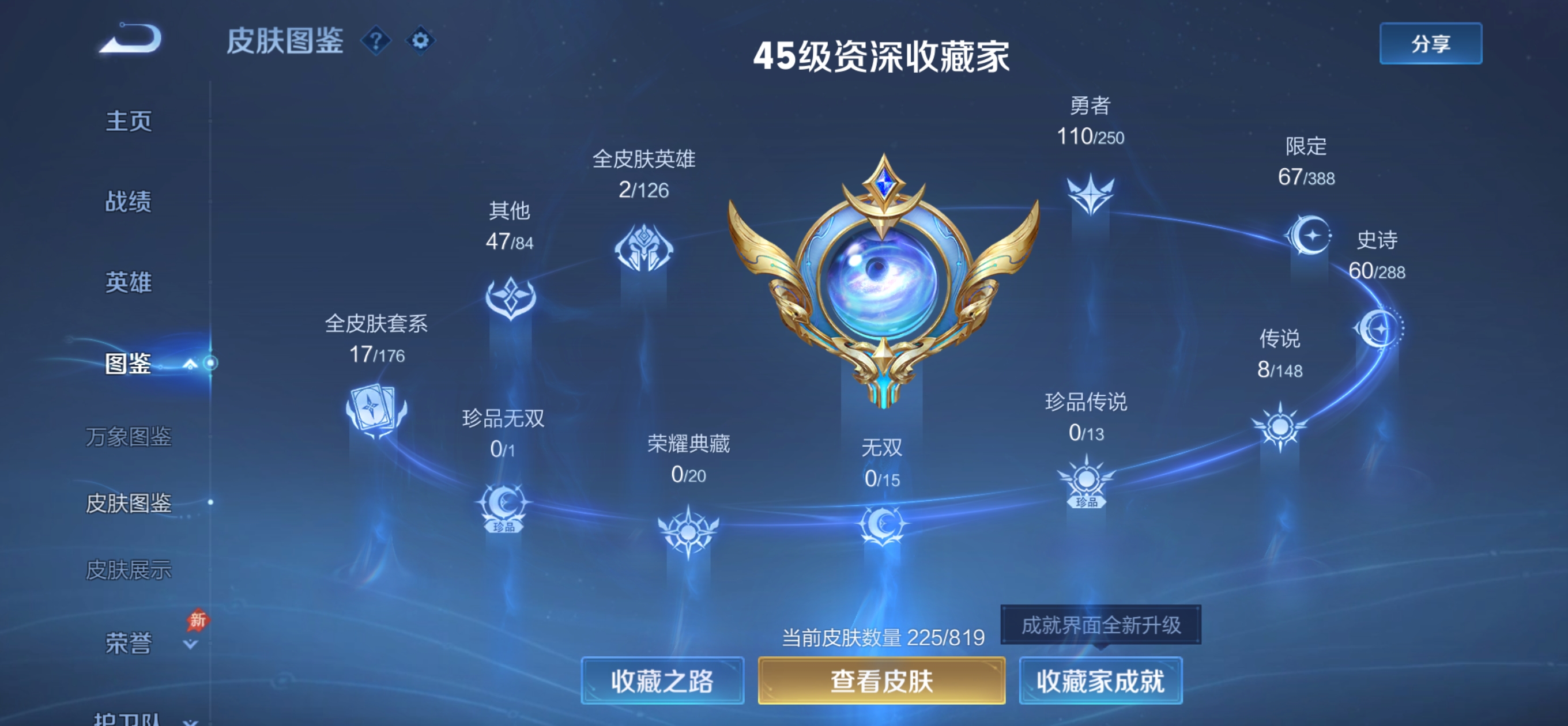 WZQM4601962王者荣耀账号详情图5 WZQM4601962王者荣耀账号详情图5