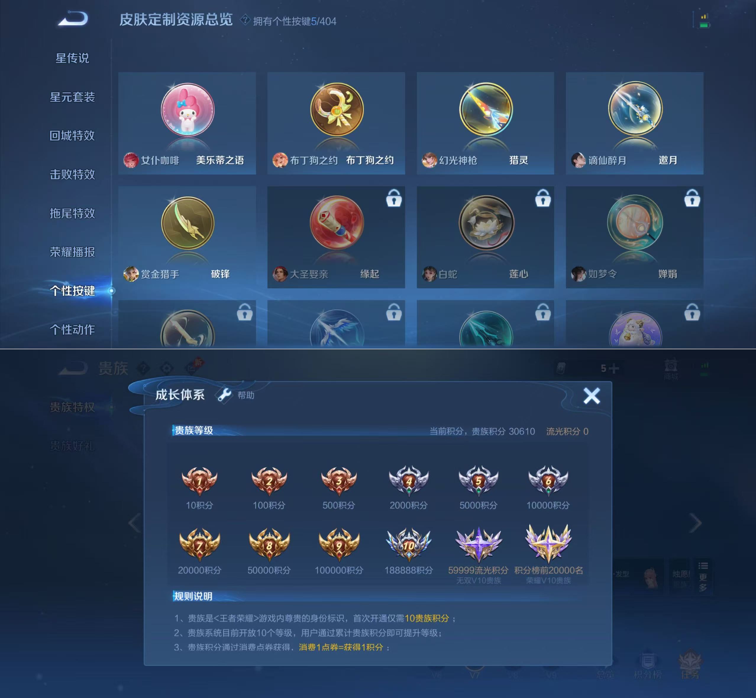 WZQM4312772王者荣耀账号详情图10