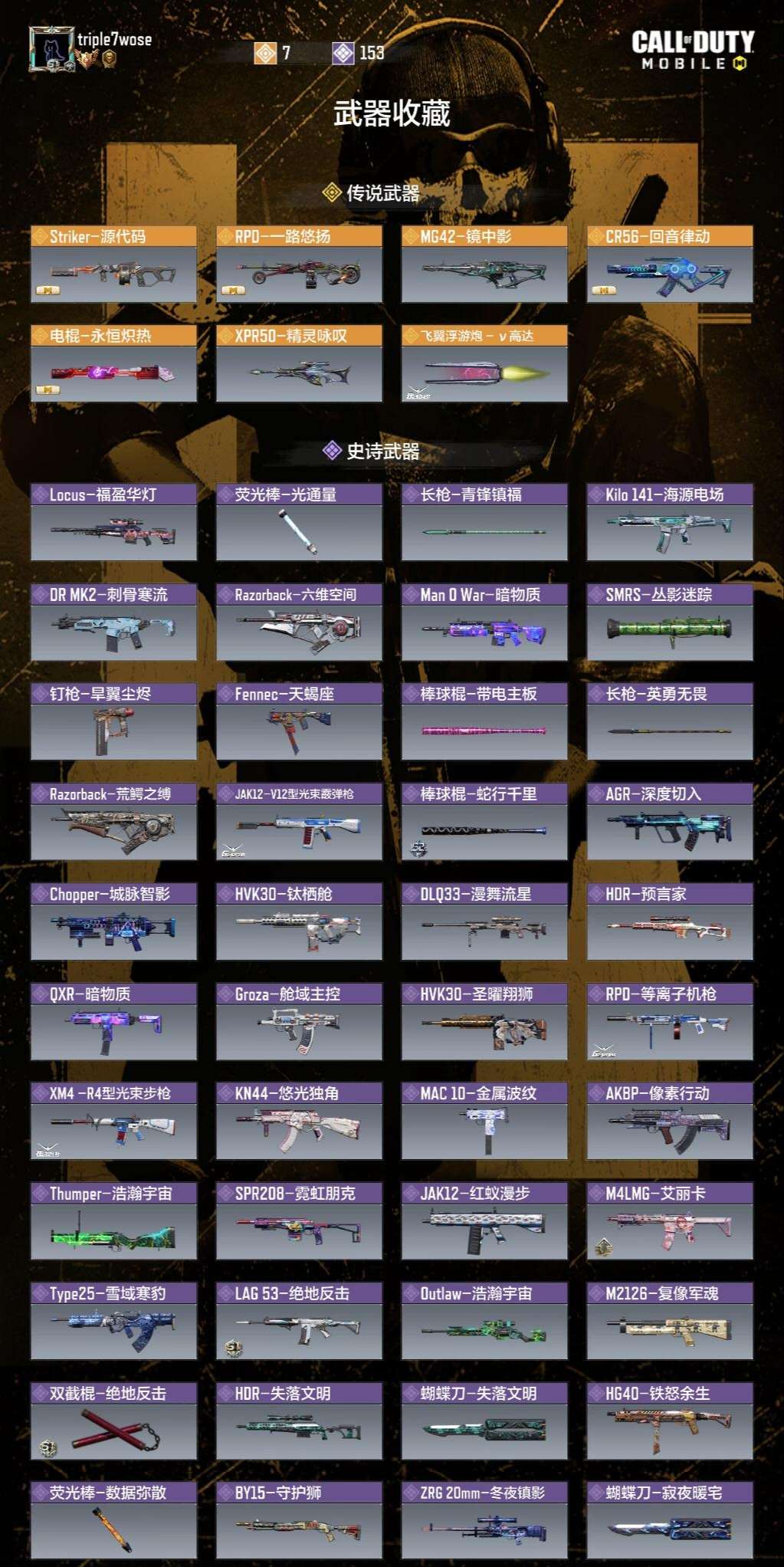 SMQM44230使命召唤手游账号详情图6