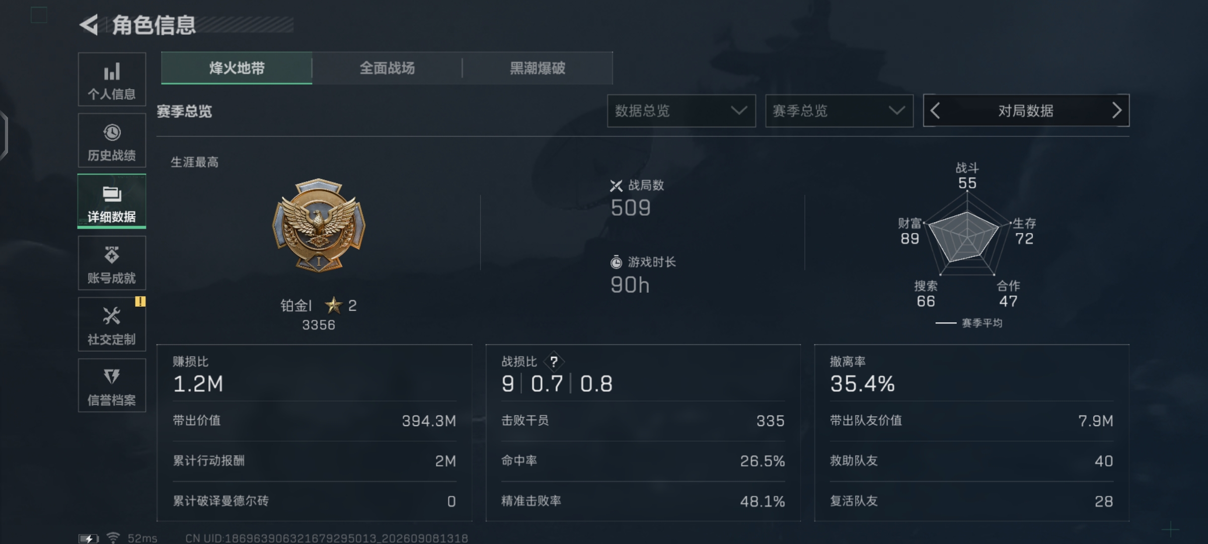 SJZQM4301777三角洲行动账号详情图5 SJZQM4301777三角洲行动账号详情图5