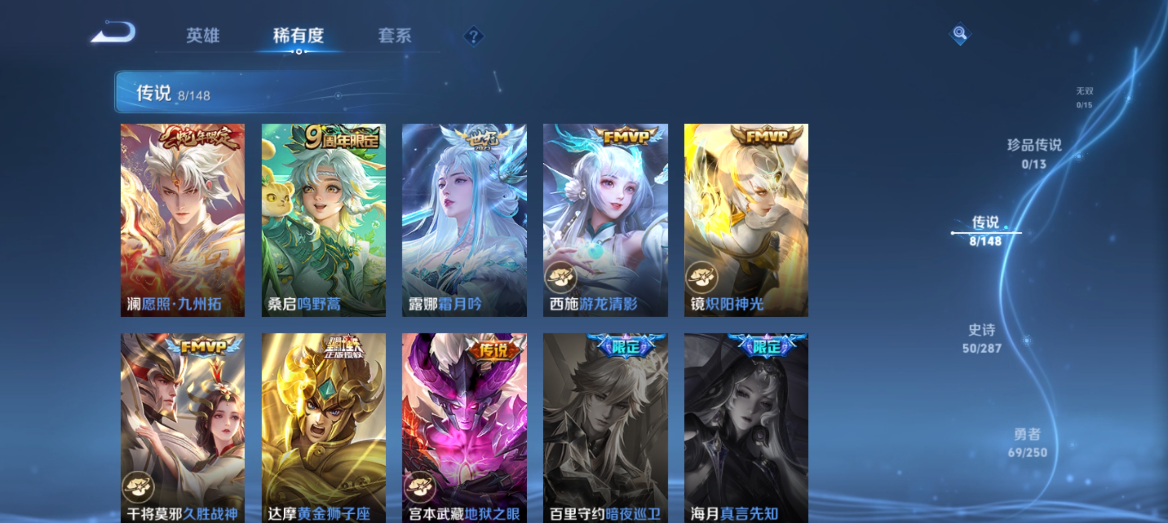 WZMMN4566620王者荣耀账号详情图6 WZMMN4566620王者荣耀账号详情图6