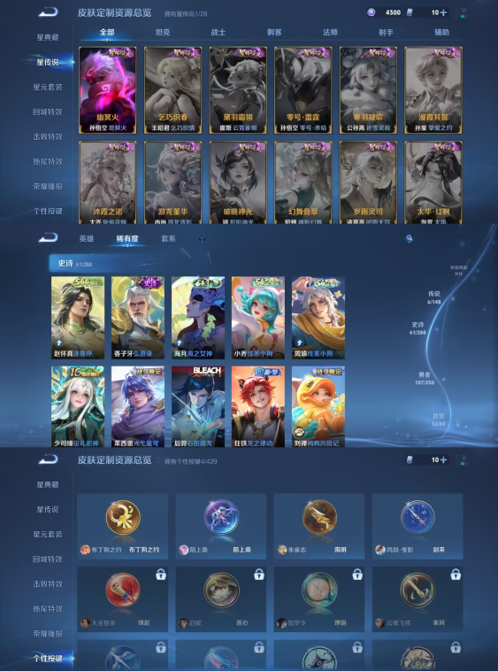 WZMMN4599752王者荣耀账号详情图7