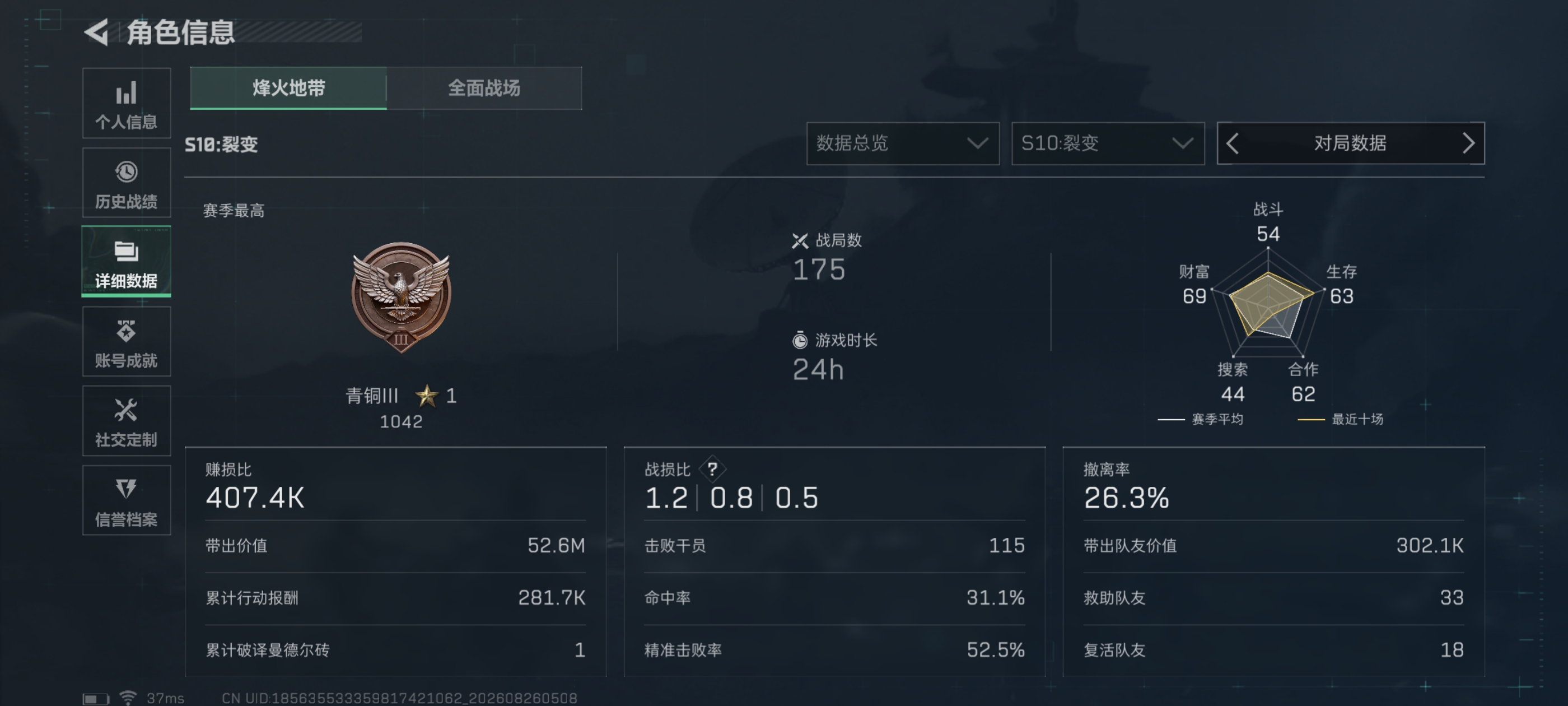 SJZMMN4292080三角洲行动账号详情图13 SJZMMN4292080三角洲行动账号详情图13