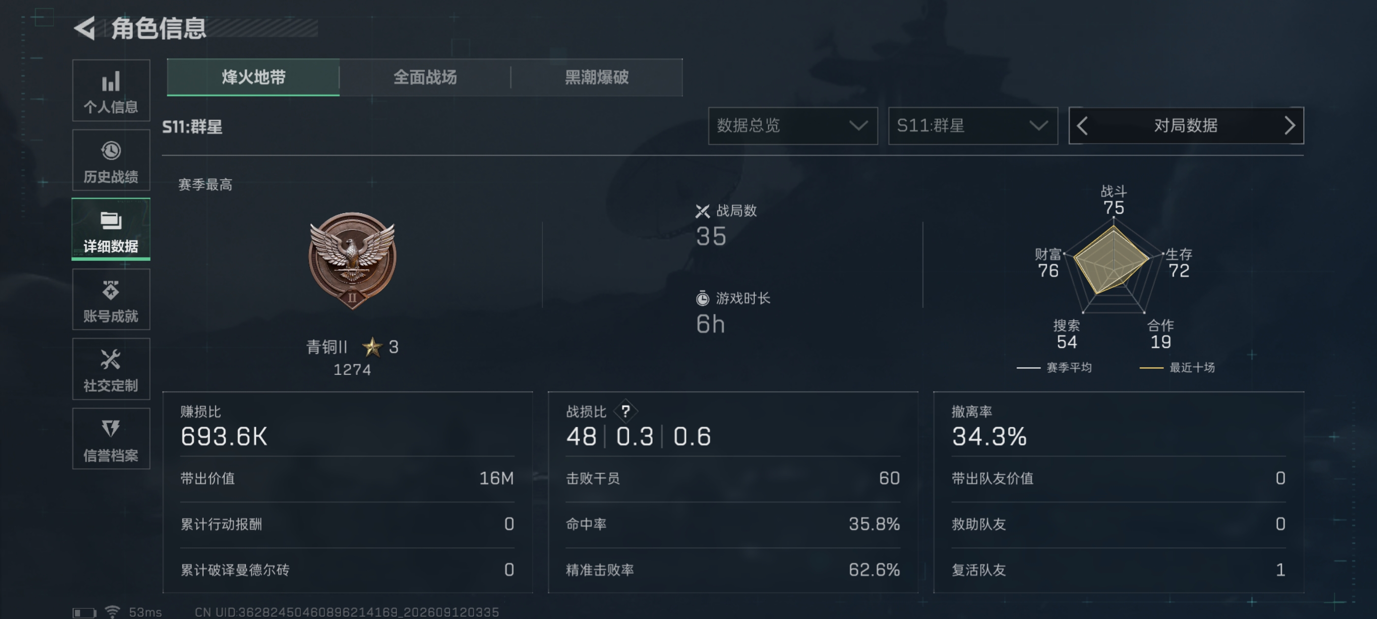 SJZQM4317373三角洲行动账号详情图16 SJZQM4317373三角洲行动账号详情图16