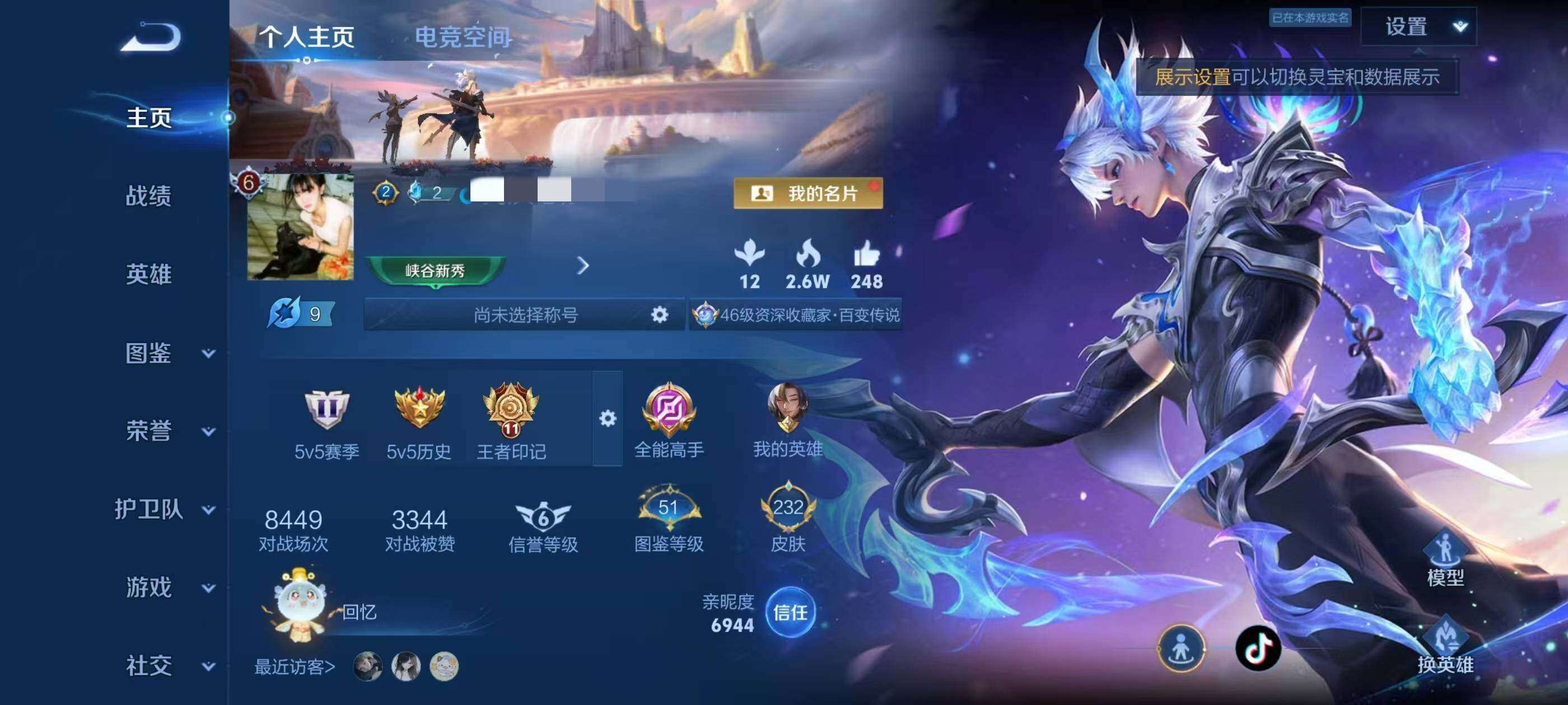 WZQM4109118王者荣耀账号详情图3