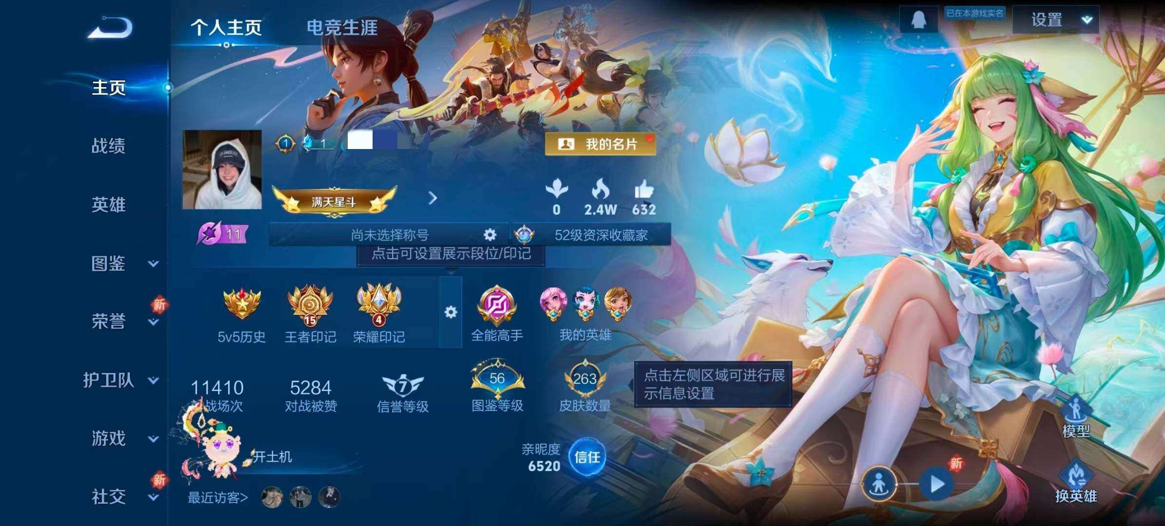 WZQM4120984王者荣耀账号详情图3