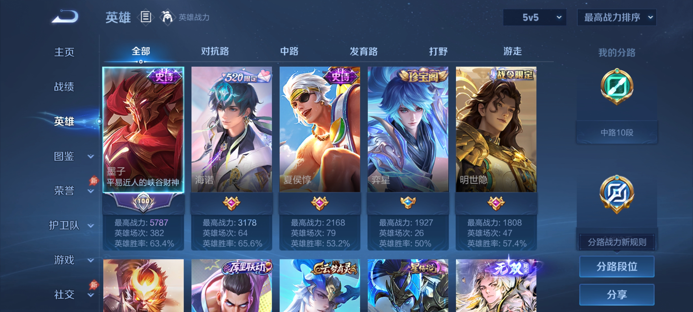 WZCMW4358768王者荣耀账号详情图2
