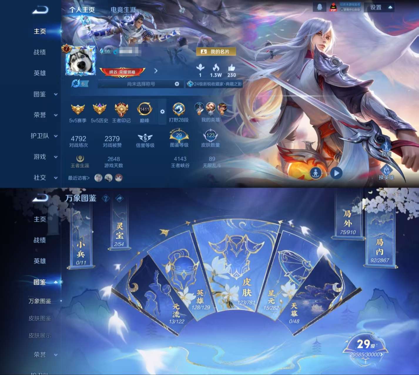 WZQM4180711王者荣耀账号详情图3