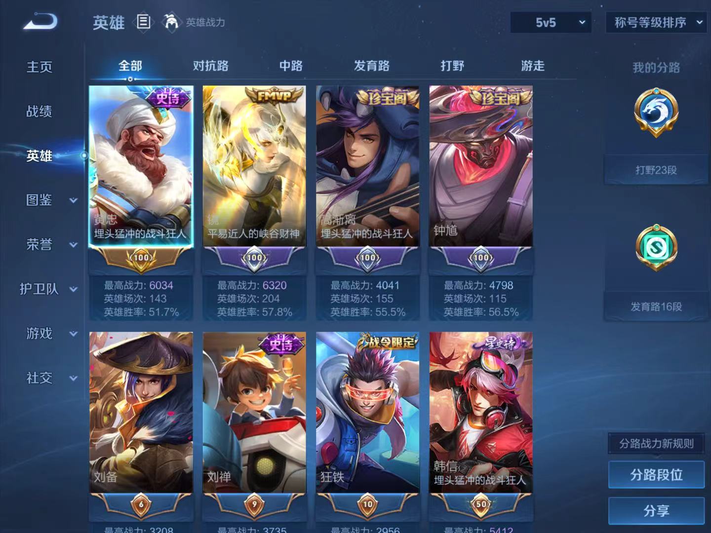 WZQM4195926王者荣耀账号详情图4 WZQM4195926王者荣耀账号详情图4