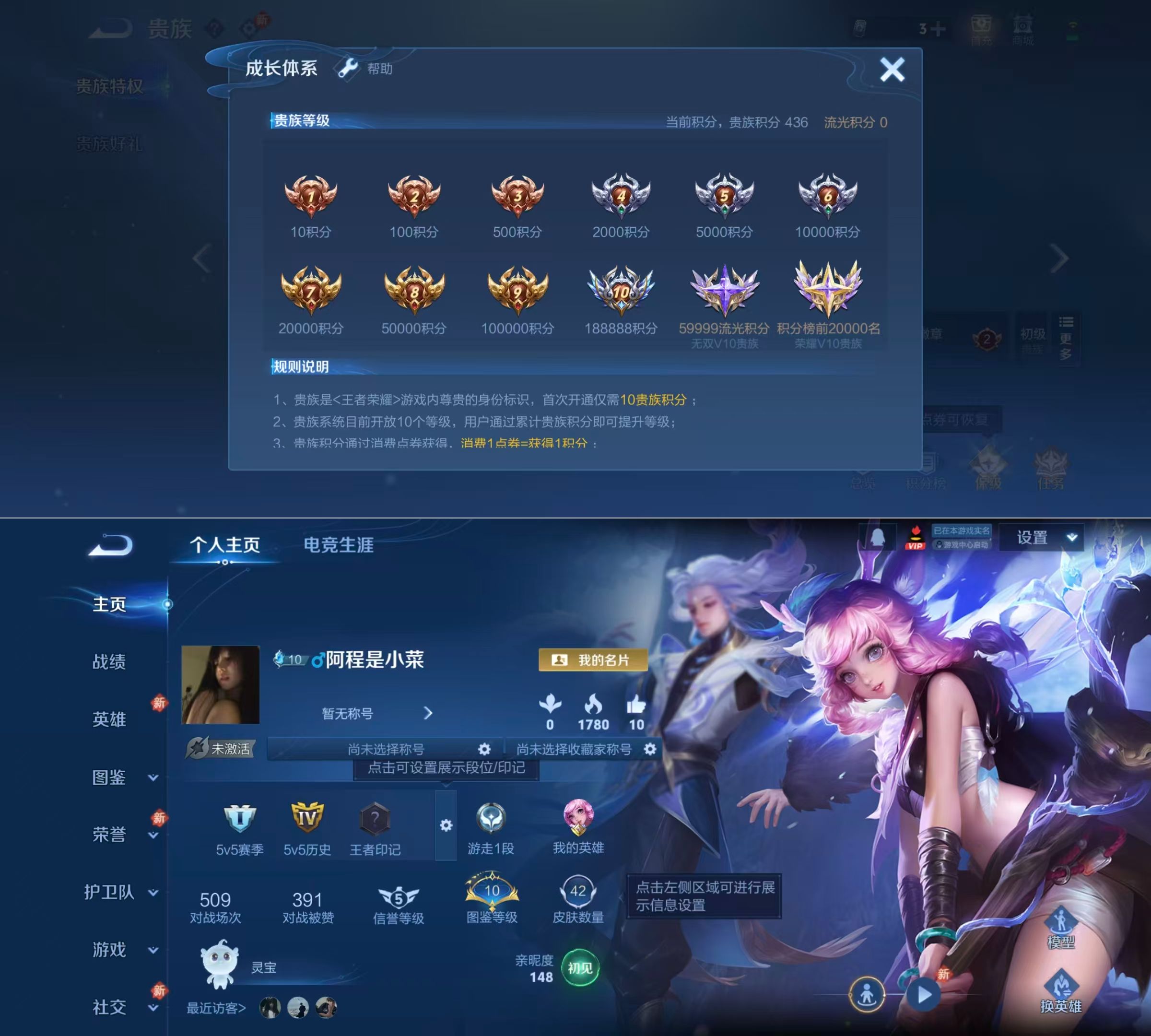 WZQM4213212王者荣耀账号详情图4