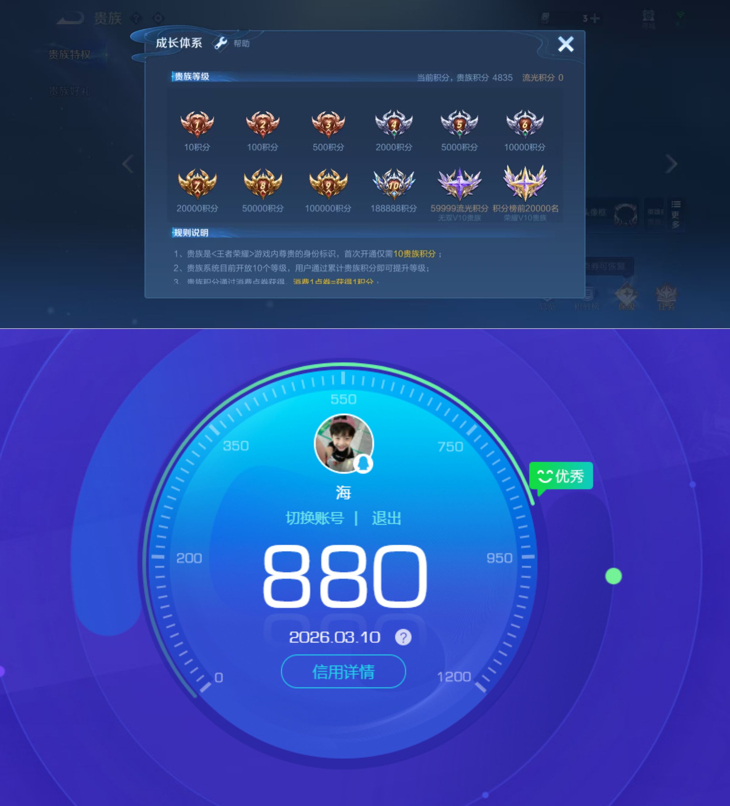 WZQM4215788王者荣耀账号详情图10