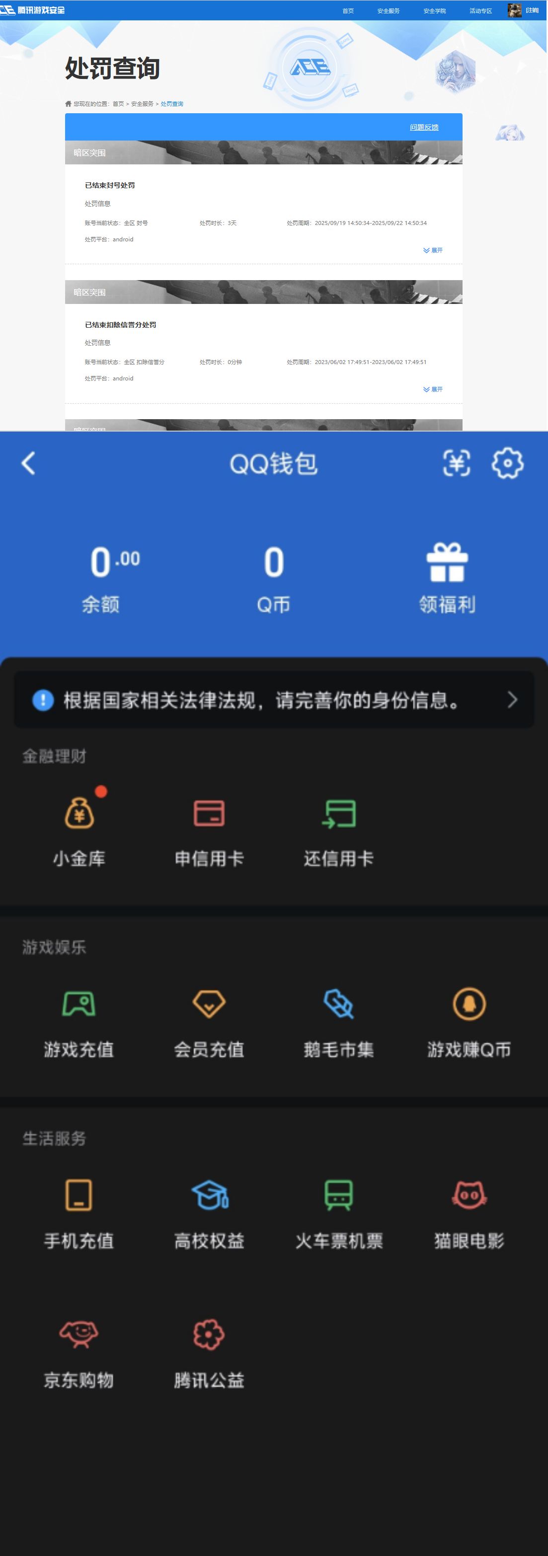 AQQM417512暗区突围账号详情图12