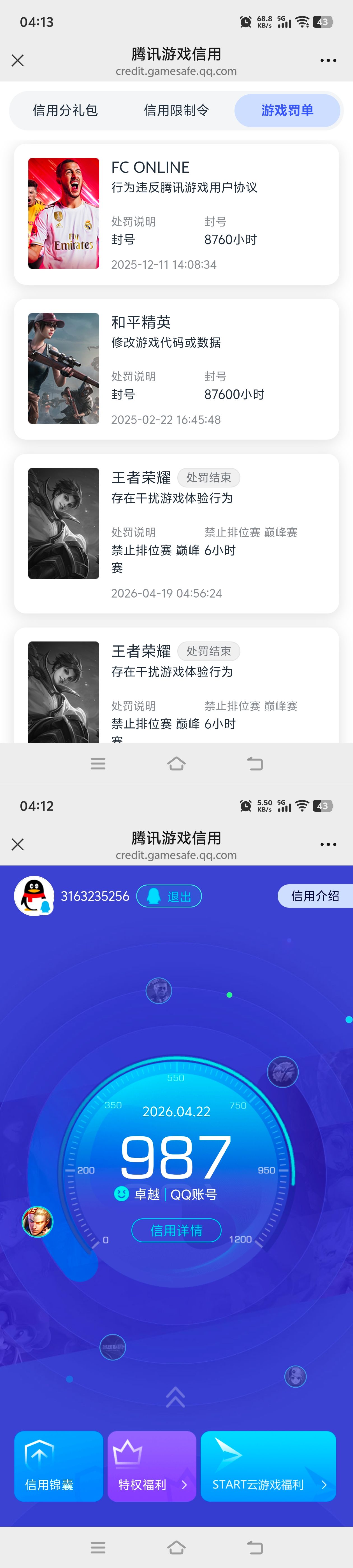 WZQM4336467王者荣耀账号详情图13