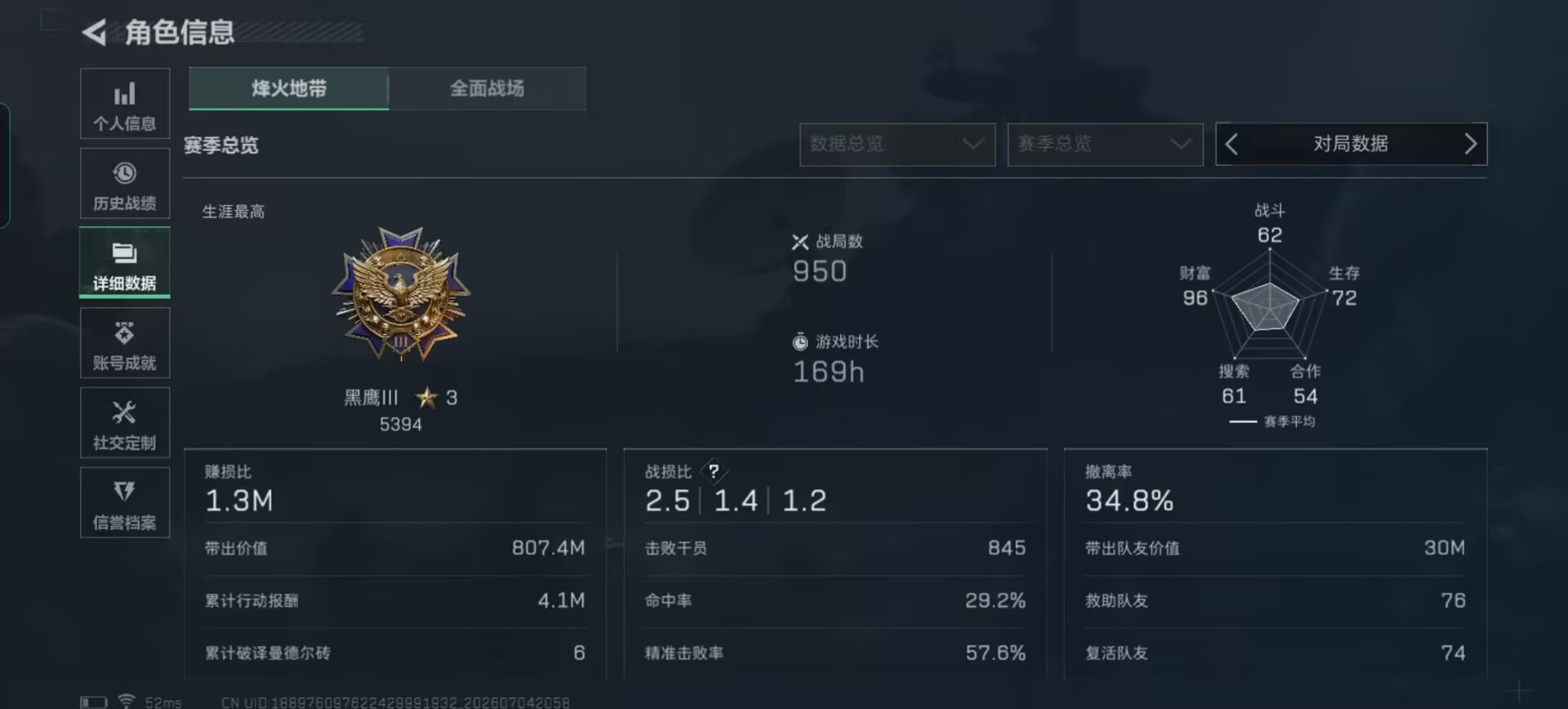 SJZQM4194458三角洲行动账号详情图10 SJZQM4194458三角洲行动账号详情图10