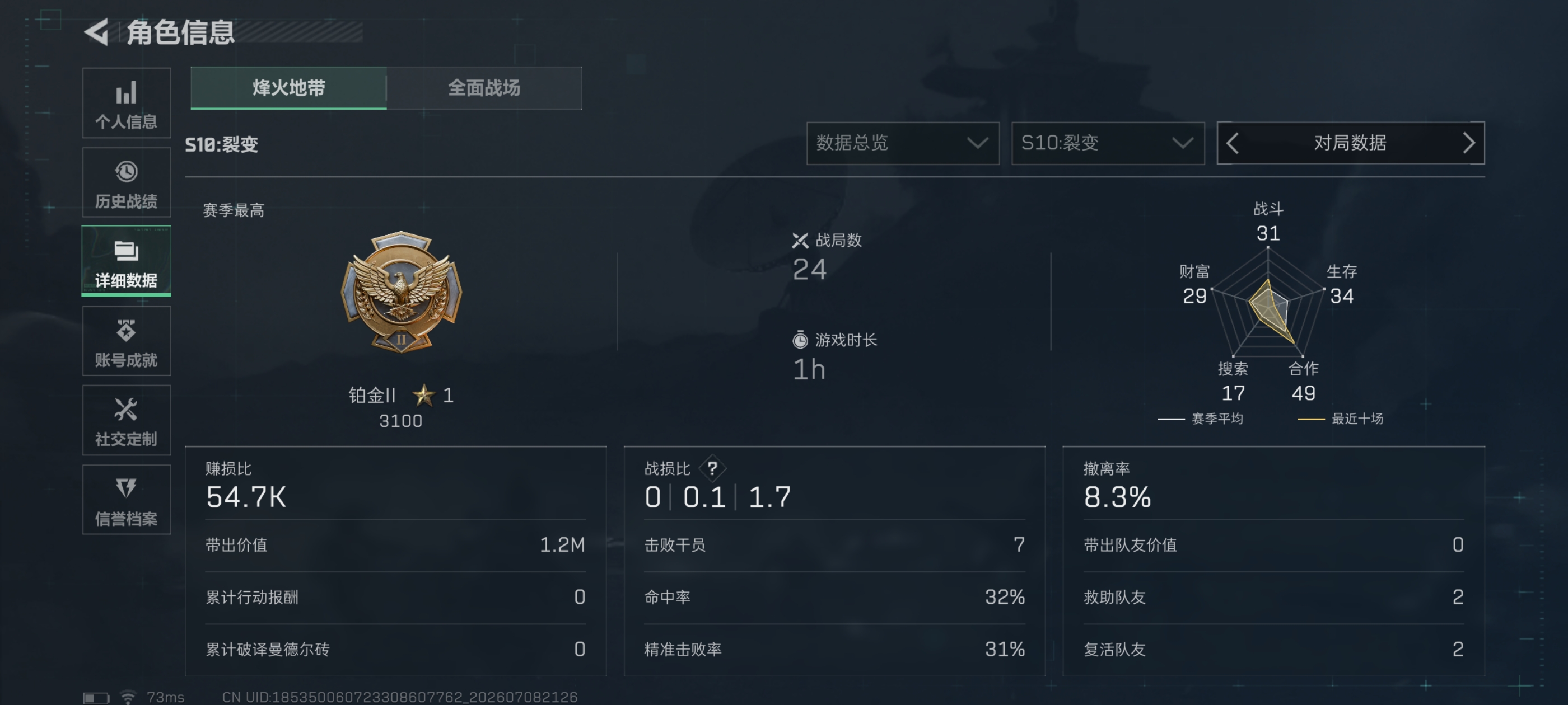 SJZQM4191390三角洲行动账号详情图21 SJZQM4191390三角洲行动账号详情图21