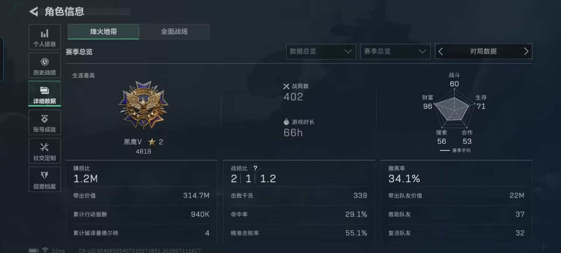 SJZQM4194416三角洲行动账号详情图9 SJZQM4194416三角洲行动账号详情图9