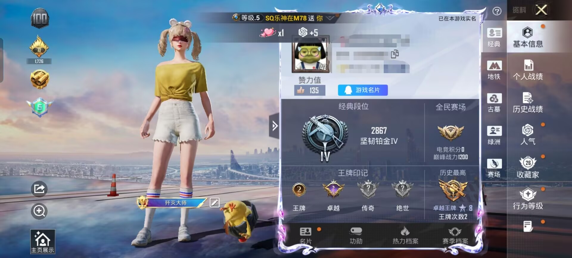 HPQM4290256和平精英账号详情图20